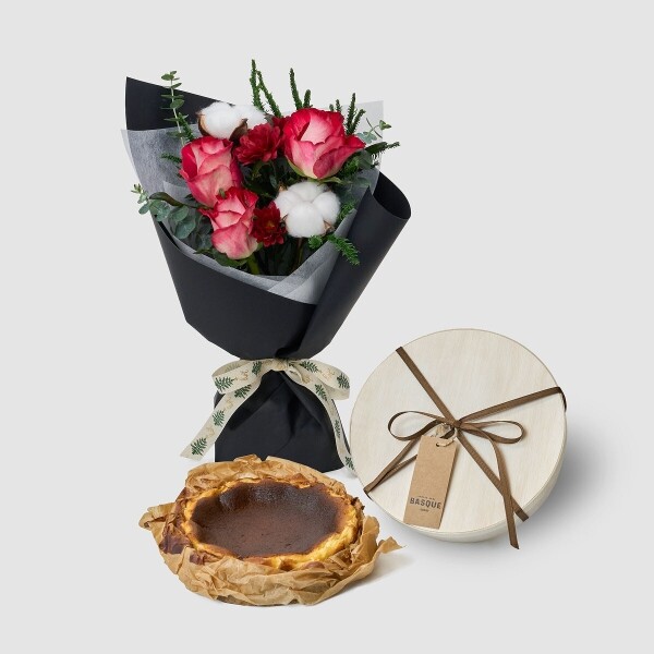 꽃집청년들,크리스마스 꽃다발+디엔타르 케이크(서울한정)