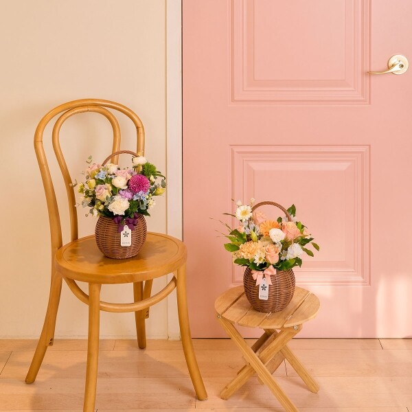 꽃집청년들,계절 꽃바구니+정관장 감사청편