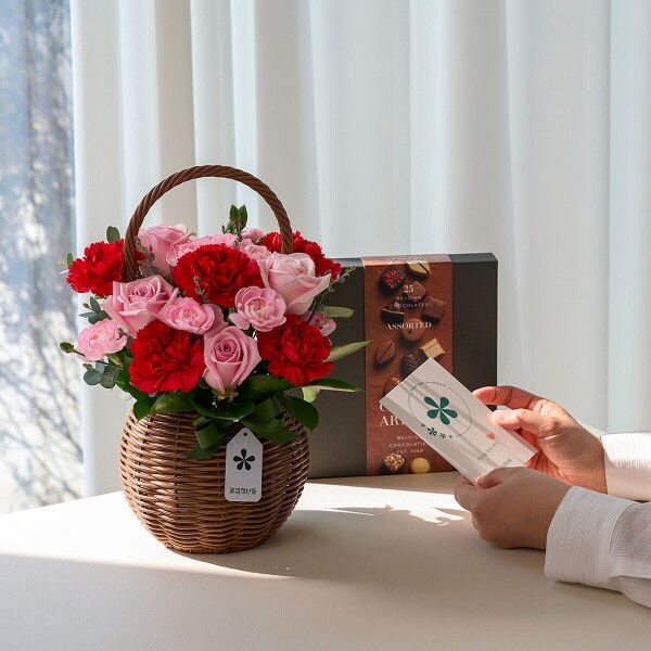 꽃집청년들,어버이마음+칼루위 초콜릿 25구