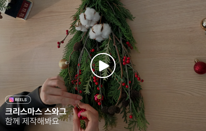 꽃집청년들 크리스마스 스와그 영상 guide